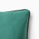 Pillowess Decorative Ethel "Kant", 45x45, emerald color, velor (100% PE)