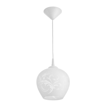 Bayerlux lamp Lader "Altea" 1 lamp E27 40W white d.200