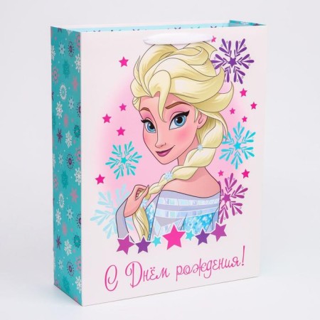 Gift package "Happy Birthday" 31x40x11 cm, packaging, cold heart-2