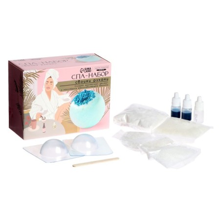 Set for creativity. DIY SPA-kit: Dessert for the bathtub "The best"-3