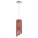 Bayerlux lamp "Scandy" E27 40W red 10x10x32-150 cm