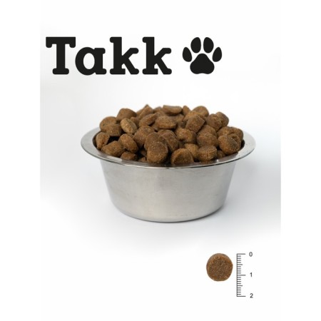 Dry feed TAKK for dogs of medium breeds with sensitive digestion, veal/rice, 2 kg-7