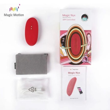 NYX vibrator, red color-3