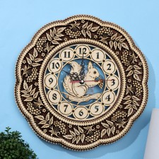 Carved watch 