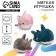 Training cards with a soft toy "shark", color mix