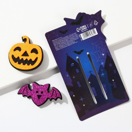 Harvesting hair on Halloween "Avocad Devil", 2 pcs.-1