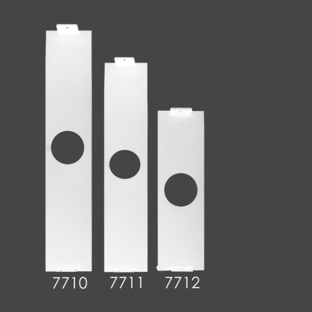 Mounted wall mantra boutique, 230x50x20 mm, white color-1