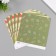 Scrapbooking paper bilateral "leaves" density 180 grams set 10 pcs 15.5x17 cm