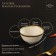 Porcelain salad Magistro poursephona, 300 ml, d = 11.5 cm, beige color