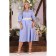Women's dress, size 52, blue color