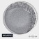Glass Dessert Magistro "Nofis", d = 19.5 cm, color gray color