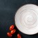 Ceramic dinner “temptation”, d = 22 cm, beige color