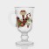 New Year's glass mug for mulled wine "New Year's snakes", 200 ml, mix