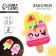 Hair clips for children "Sweet couple", 2 pcs, 3 x 1.5 cm