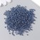 Beads "Astra" 11/0, 20 g (2226 blue/transparent with a color center, glossy)