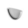 Tiring gutter plug PVC D125 White