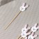 Skewers of the valve "Easter bunnies", 12 cm, set 25 pcs