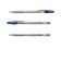 Gel pen Erichkrause R-301 Classic Gel Stick, blue ink, node 0.5 mm, letter line 600 meters