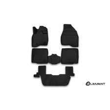 3D mats in the Ford Explorer salon, 2015-2016, 5 pcs. (polyurethane)