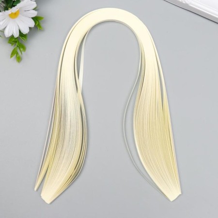 Strips for quilling 120 strips density 120 grams "Cream" Width 0.5 cm length 53 cm