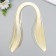 Strips for quilling 120 strips density 120 grams "Cream" Width 0.5 cm length 53 cm