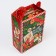 New Year. Gift box New Year's emerald vintage 18.5 x 10 x 30.5 cm.