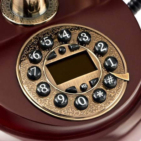 Retro telephone "Alfaro", 25 x 25 x 27 cm-7