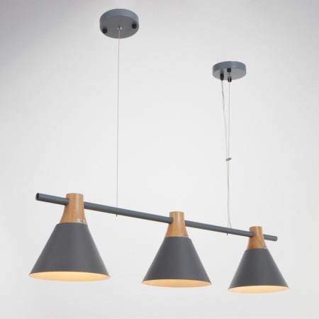 Chandelier 1066/3gr E27 60W gray 90x20x90 cm Bayerlux-1