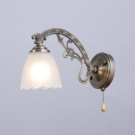 Bra "Jasmine" E27 40W bronze 10x30x18 cm 10x30x18 cm-4