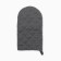 Eco Light Grey Ethel Mittens and Open, 15x28 cm, 100% linen, 245 g/m2