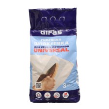 Gypsum putty gifas universal, 3kg