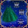 Carnival set "Bright Christmas tree", height 104-110 cm, dress, rim