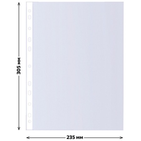 A4, 40 mkm, Istanm, matte, vertical, 100 pieces-2