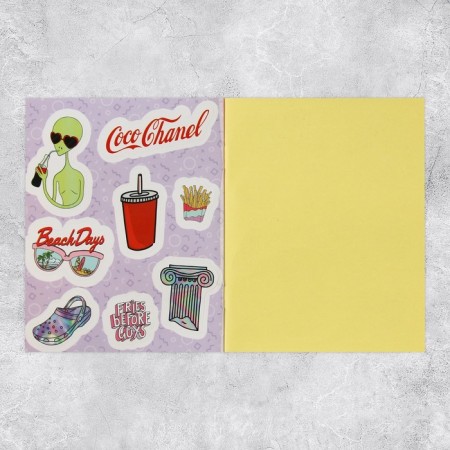 Album of stickers Boom Vibes, 8 sheets, 11 x 13.5 cm-6