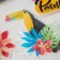 Waffle pictures edible "bloom" for cupcakes, Konfinetta cake, 10 pcs.
