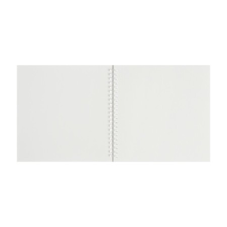 Sketchpad 195x195 mm, 20 sheets on the crest, Handmade, 200 g/m2, designer cardboard cover, foil embossing-3