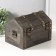 Brown cabinet tree "Leon" Brown 24x17x18.5 cm