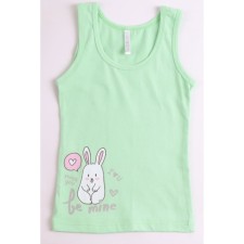T -shirt for girls, height 146 cm, mint color