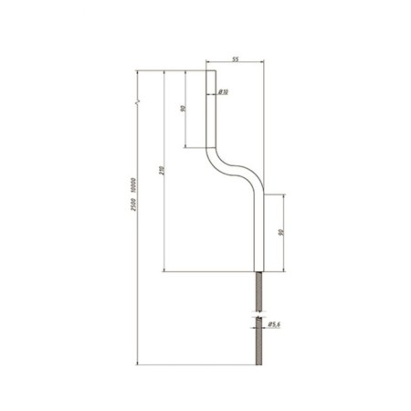 Plumbing cable ORIO TSK-10000, D = 5.6 mm, 10 m, cable-2
