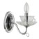 BRA SEELENA 1x60W E14+Led Chrome