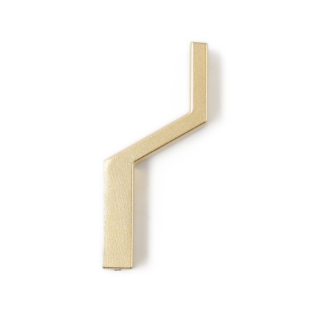 Furniture hook Cappio tranquility, one -rod, color mat gold-3