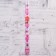 Set of balls plastic D-4 cm, 12 pcs "Assorted" pink