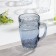 Glass mug, 400 ml, color and texture mix