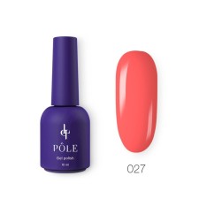Гель-лак Pole Inspired by France «Роскошь», №027 розовое озеро, 10 мл