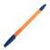 Ballpoint handle Lancer Office Style 820, needle node 0.5 mm, line thickness 0.35, blue ink, orange neon case