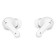 AcCESSTYLE Tornado Tws Wireless headphones, wireless charging, up to 6 hours, white