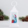Snowman lamp, white 12.5 x 5.7 cm