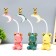 Table lamp with a "bear" LED 2W USB AKB MIX 7x7x30 cm Risalux