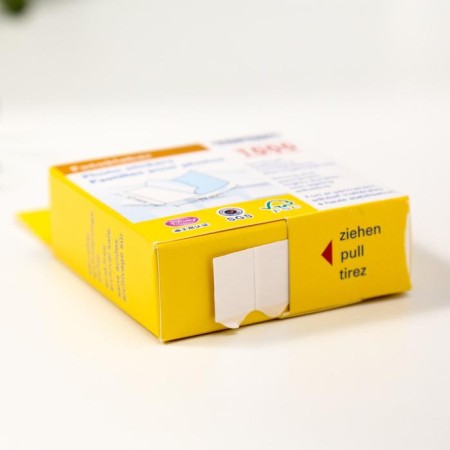 Self -adhesive stickers (set 1000 pcs) white-1