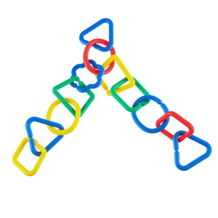 Developing toy "chain", 12 elements, crumb I-1